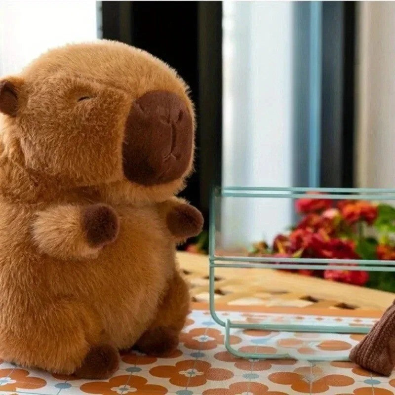 Capybara Stuffed Plushie Toy Capybara Plush Cute Doll Stuffed Animals Gifts