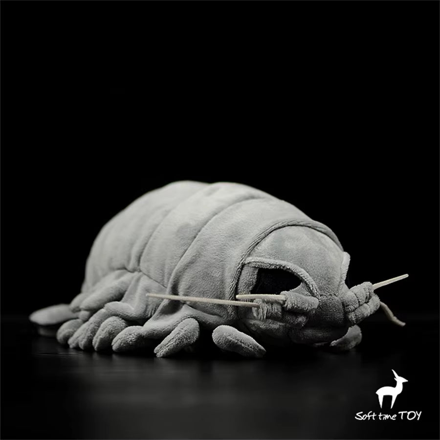 Giant Isopod Plush Toys High Fidelity Anime Cute Plushie Sea Lice Lifelike Animals Simulation Stuffed Doll Kawai Toy Gifts