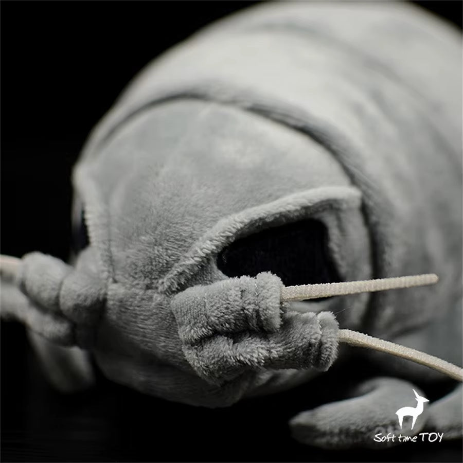 Giant Isopod Plush Toys High Fidelity Anime Cute Plushie Sea Lice Lifelike Animals Simulation Stuffed Doll Kawai Toy Gifts